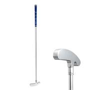 Putter da golf da 34 pollici, con testa in acciaio e manico antiscivolo, leggero e portatile, per destrimani e donne