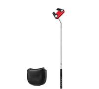 Putter da golf in alluminio, putter in alluminio per mazze da golf, putter testa corpo in acciaio inossidabile, putter da golf in piedi, putter a forma di corno per mazze da golf, putter da