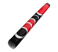 Putter Grip, Golf Club Handle, 10.83 Inches Length Tear-Resistant Rubber Leather Grip, Training Accessory for Athletes Family Teens, Practice Use, Friends, or Athletic, Black