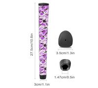 Putter Grips for Men - Standard Flat Side, High Feedback Grip | Comfortable Non-Slip Golf Club Grip, Putter Practice Aid for Golfers Training and Game Performance