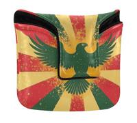 Putter Mallet Cover Magnetica Snap Putter Headcover per uomini e donne Impermeabile PU Pelle Nazionale Guerra del Vietnam Veterans Day Army