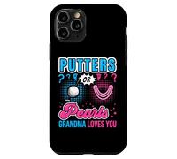 Putters or Pearls Grandma Loves You Baby Rivela il sesso del golf Custodia per iPhone 11 Pro