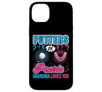 Putters or Pearls Grandma Loves You Baby Rivela il sesso del golf Custodia per iPhone 14 Plus