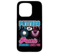 Putters or Pearls Grandma Loves You Baby Rivela il sesso del golf Custodia per iPhone 15 Pro