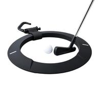 Putting Cup - Bersaglio da golf portatile in silicone per la pratica 'a | Trainer per il controllo dei colpi indoor e outdoor per la correzione della posa 'oscillazione, anello di pratica durevol