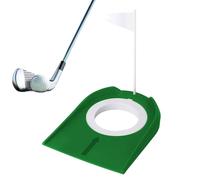 Putting Cup da golf, strumento di per l'allenamento, accessorio di precisione per la pratica, costruzione durevole in Cpe, design compatto e leggero, ideale per interni ed esterni, cortile