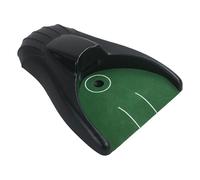 Putting Cup Indoor - Allenatore portatile da golf per esercitarsi | Abs con componenti elettronici, dimensioni compatte 17 x 24,5 cm, simulatore alimentato a batteria, giovani, adulti, papà, golfisti