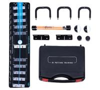 Putting Green Indoor - Putter Pad Training Toolbox, Portable Golf Practice Toolbox per interni ed esterni Mettere verde prato spiaggia feste viaggi garage uomini donne