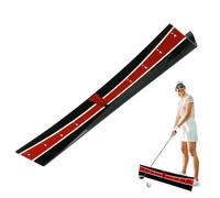 Putting Lane Putting Trainer - Aiuto per la correzione del bilanciamento del Putting, piastra di calibrazione del percorso del Putting, dispositivo di allenamento aggiuntivo | Pratica di putting in