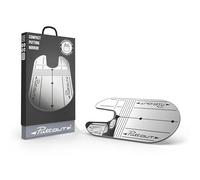 PuttOut Compact Mirror, Specchio Compatto per Putting, controlla Il Tuo allineamento e la Posizione degli Occhi in Qualsiasi Momento e Ovunque Unisex Adulto, Argento, Misura Unica