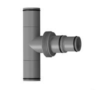 Puupaa Connettore per tubo flessibile per piscina, 38 mm, 32 mm, adattatore per pompa filtrante intex, per collegamento di circolazione dell'acqua fuori terra (B)
