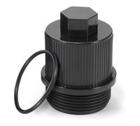 Puupaa Filtro di scarico per piscina Pentair con cartuccia O-Ring per serbatoio di nuoto, skimmer e tubo di aspirazione, pezzo di ricambio nero
