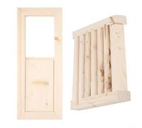 Puupaa Pannello di legno delle feritoie di ventilazione di sauna per il miglioramento dell'aria in bagni turchi e di sauna
