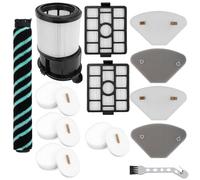 Puupaa Parti di ricambio per SHARK per PowerDetect per DUOCLEAN IP3251EUT, IP3251C, IP3252 Robot aspirapolvere, 1 spazzola a rullo, 1 filtro, 2 filtri HEPA, 4 pre-filtri, 4 filtri in schiuma