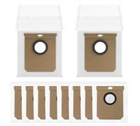 Puupaa Sacchetti riutilizzabili per aspirapolvere Conga 15090 Spin per Revolution Home&Wash sacchetti di aspirazione per aspirapolvere, kit di ricambio (10 pezzi)