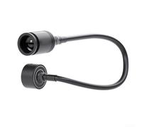 Puupaa Sorgente luminosa ad anello a LED da 5 W per microscopio, lampada da lavoro dimmerabile continua con collo d'oca flessibile a 360 ° per riparazione PCB e telefono cellulare