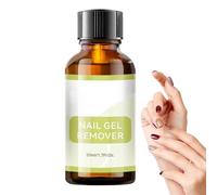 Puwaiio Solvente per smalto gel, rimozione della colla superiore, 50 ml, portatile, veloce, strumento per manicure per saloni di casa, donne, ragazze e adulti