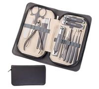 Puwaiio Tagliaunghie E - Confortevole Ergonomico E Completo,Kit Manicure Limetta E Tagliaunghie,Per Principianti, Professionisti, Mamma, Fidanzata, Pendolarismo, Salone, Casa E Viaggio