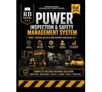 PUWER Inspection & Safety Management System: Professional Record Book for Equipment Inspections, Maintenance Logs, Defect Reporting, Corrective ... and Workplace Safety Documentation