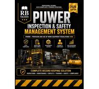 PUWER Inspection & Safety Management System: Professional Record Book for Equipment Inspections, Maintenance Logs, Defect Reporting, Corrective ... and Workplace Safety Documentation