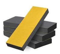 PUWOWYE Protezione della Parete del Garage, 4 Pezzi 30 x 10 x 3 cm Paracolpi Portiere Auto Impermeabile Ammortizzanti, Gommapiuma Adesiva, Paracolpi Garage da Muro per Porte Auto, Garage e Carport