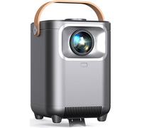 Puxinat Mini Proiettore Portatile con Auto Keystone/E-Focus, 4K Full HD 1080P, 50% Zoom per Home Theater su iOS/Android/TV Stick/HDMI/USB