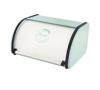 PUXZYAX Contenitori in metallo resistenti, bellissimi contenitori per il pane, per domestico e nei ristoranti, eleganti e funzionali, non deformano facilmente. per snack per la, Bianco Verde, S