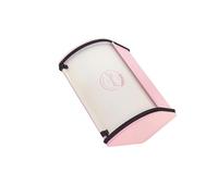PUXZYAX Contenitori in metallo resistenti, bellissimi contenitori per il pane, per domestico e nei ristoranti, eleganti e funzionali, non deformano facilmente. per snack per la, Bianco Rosa, S