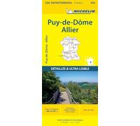 Puy-de-Dôme - Allier 11326: Michelin Auvergne - Zentralmassiv: 326