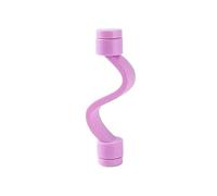 PUYEN 1 pezzo di chiusura di sicurezza for porta a lavanderia - ventilata e antimuffa, clip di protezione for lavatrice e vasca da bagno, 0,79 x 3,94 pollici(Purple)