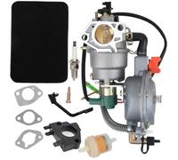 PUYEN 1 set di kit di conversione for generatori da 4,5 kW a 10 kW, GPL, NG, doppio carburante, carburatore for tutti i motori a gas APG3009 da 6000 watt