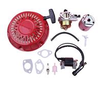 PUYEN Carburatore, Bobina di accensione, avviamento a Strappo for H/o/n/d/a GX390, 13 CV, Motore for Tosaerba GX 390, Kit Guarnizione Biella e Coppa