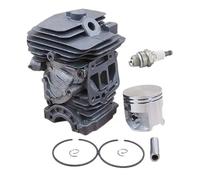 PUYEN Kit Cilindro pistone MS251 44 mm for Motosega S/T/I/H/L MS-251, Anelli di Rivestimento Cilindro, Clip perni, Gruppo 11430201207