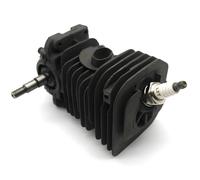 PUYEN Kit di Montaggio pistone Albero Motore Cilindro Motore 38MM 40MM Adatto for Motosega da Giardino H/u/s/q/v/a/r/n/a 137 142, Pezzi di Ricambio for la ricostruzione.(HUS137 38MM)