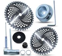 PUYEN Lame for decespugliatore da 10" X 40T con kit adattatore Testina for Premium for taglierina Trimmer Weed Eater