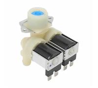 PUYEN Valvola di ingresso magnetica a doppia testa for lavatrice, valvola 'acqua for lavatrice a cilindro FPS180A 220-240V