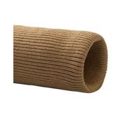 PUYUNA Striscia a Coste in Elastan Lavorata a Maglia, Tessuto a Larghe Elastiche in Cotone 40X7cm (Rosa)(Khaki)