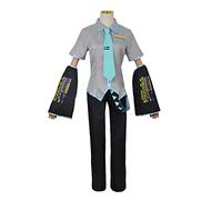 PUYYDS Anime Vocaloid Miku Costume Cosplay Per donna e uomo Giappone Midi Dress Principiante Future Blue Costumi Carnival Party Masquerade