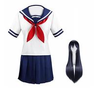 PUYYDS Anime Yandere Simulator Ayano Aishi Costumi Cosplay Ragazze Scuola JK Uniforme Abiti da Donna Set Completi