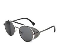 PUYYDS Good Omens Devil Crowley David Tennant Eyewear Occhiali da sole Cosplay Occhiali Gothic Punk Unisex