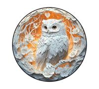 Puzel 3D per adulti | 150 pezzi adulti 3d gufo puzzle in legno - Puzzle con uccelli, gufo per adulti per la festa della mamma, Ringraziamento, Natale