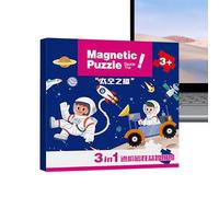 PUZLE MAGNETICO - Magnet -sequestro Per Il Gioco Precoce, Giocattolo Da Viaggio Portatile Con Funzione Di Interazione Per Bambini Genitore, Educativo 2-6 Anni, Pezzi