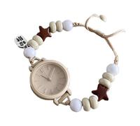 PUZYI Accessori Orologio da polso da donna fatto a mano con braccialetti intrecciati alla moda in nylon, semplice orologio da polso, un fantastico regalo di gioielli for le donne Moda(Simple scales)