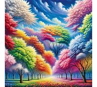 Puzzle 100 Pezzi Albero delle Fate, puzzle per Adulti 100 pezzi 35x35cm, Puzzles Giochi Rilassamento e Intelligence, puzzles Classici per Gioco Familiare, Festa Aziendale, Regalo Natale