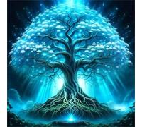 Puzzle 100 Pezzi Albero dell'energia, puzzle per Adulti 100 pezzi 35x35cm, Puzzles Giochi Rilassamento e Intelligence, puzzles Classici per Gioco Familiare, Festa Aziendale, Regalo Natale