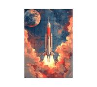 Puzzle 100 Pezzi Astronavi Spaziali Giochi educativo e Giocattoli Sfida Puzzle Impossible Jigsaw Puzzle Classici per Adulti 40 x 28 cm 100 Pezzi Puzzle Adulti
