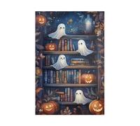 Puzzle 100 Pezzi Fantasma Dello Scaffale Puzzle Adulti 40 x 28 cm Giochi Rilassamento e Intelligence 100 Pezzi Puzzles per Uomini e Donne Regalo Creativo per il Relax