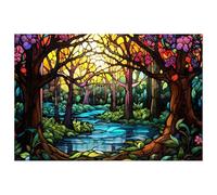 Puzzle 100 Pezzi Fiumi della Giungla Puzzle Adulti 40 x 28 cm Giochi Rilassamento e Intelligence 100 Pezzi Puzzles per Uomini e Donne Regalo Creativo per il Relax