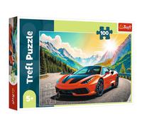 Puzzle 100 pezzi - gara contro il tempo Trefl
