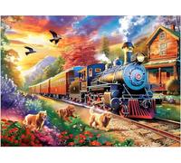 Puzzle 100 Pezzi per Adulti, Addestrare Gli Animali, Esercitare la Memoria, Migliorare la Concentrazione Lettere sul Retro, Giocattolo Regalo per Uomini Donne e Anziani 40 x 28 cm
